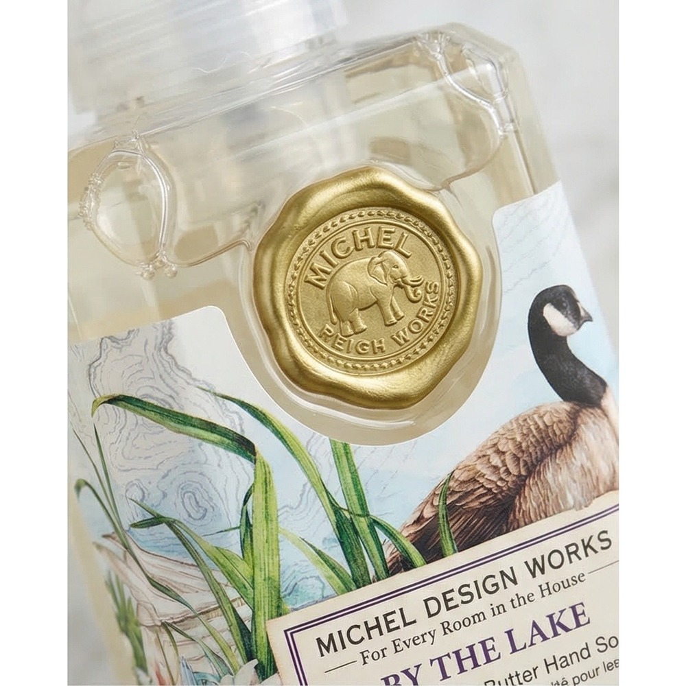 Michel Design Works By The Lake Foaming Shea Butter Hand Soap Fresh Water NEW - Picture 3 of 8